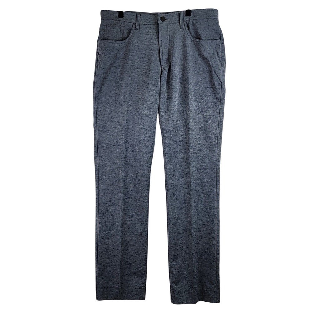 Dunning Everbest‎ Performance Golf Pants Mens 33 Grey Heather DN800840 Stretch